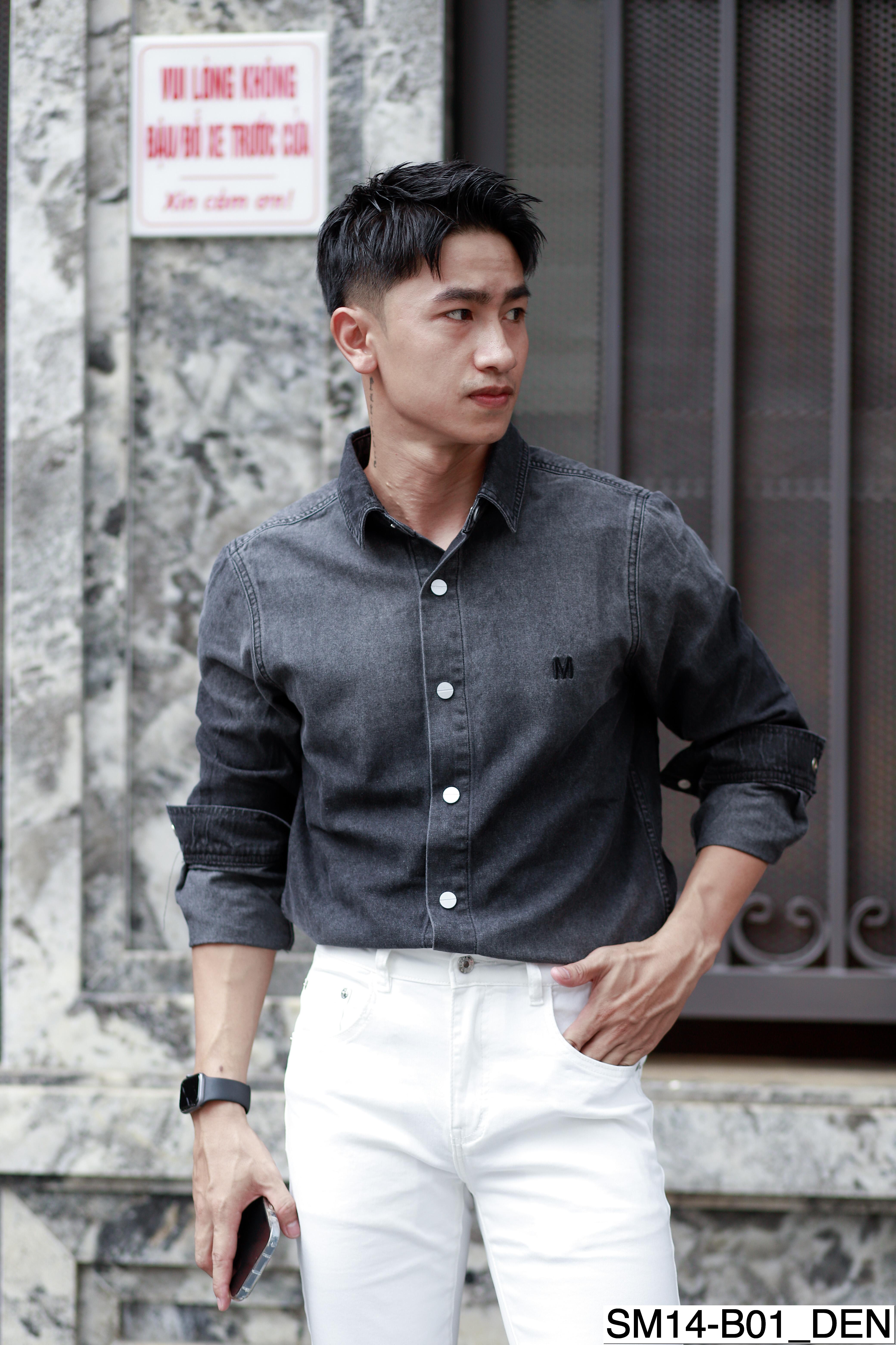 B01 SM14 - Áo sơ mi nam jeans cao cấp_thumbnail_8