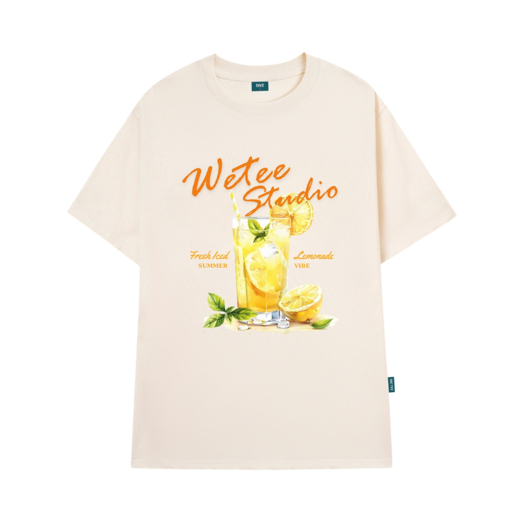 Áo thun unisex nam nữ Fresh Iced Lemonade local brand We Tee dáng oversize rộng - WU1083_thumbnail_2
