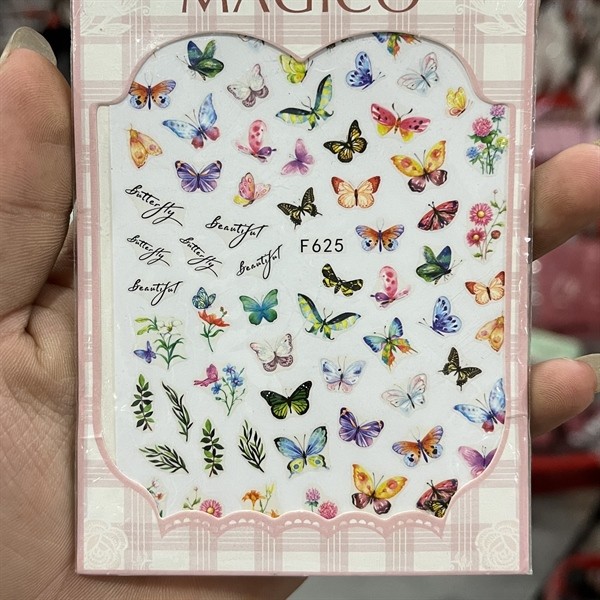 Sticker bướm F625