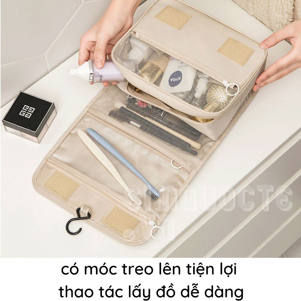 ] Túi đựng mỹ phẩm đồ du lịch đa năng có móc treo tiện lợi Túi đựng phụ kiện du lịch chống nước (TMP-OX-MT)_thumbnail_9
