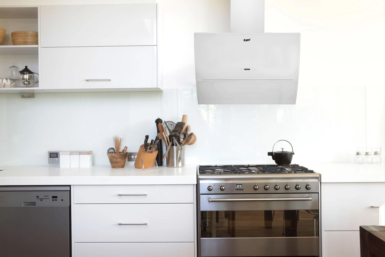 Công suất hút mạnh mẽ của máy hút mùi Kaff KF-LUX-AT70H-WH