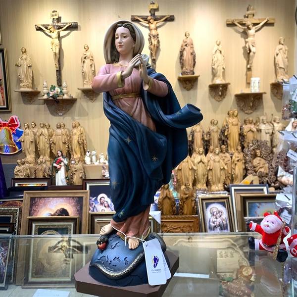 Đức Mẹ Vô Nhiễm, cao 40 cm, màu M2 Filumena ✔