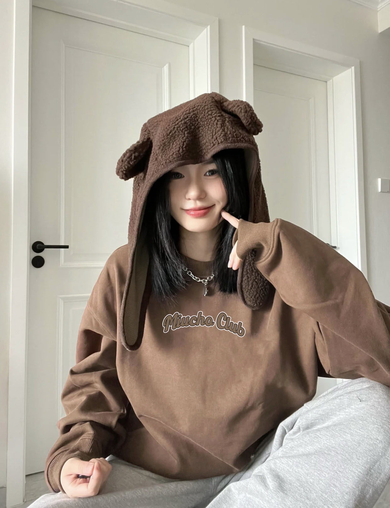 Áo sweater nam unisex form rộng ST040 Miucho vải chân cua in graphic_thumbnail_3