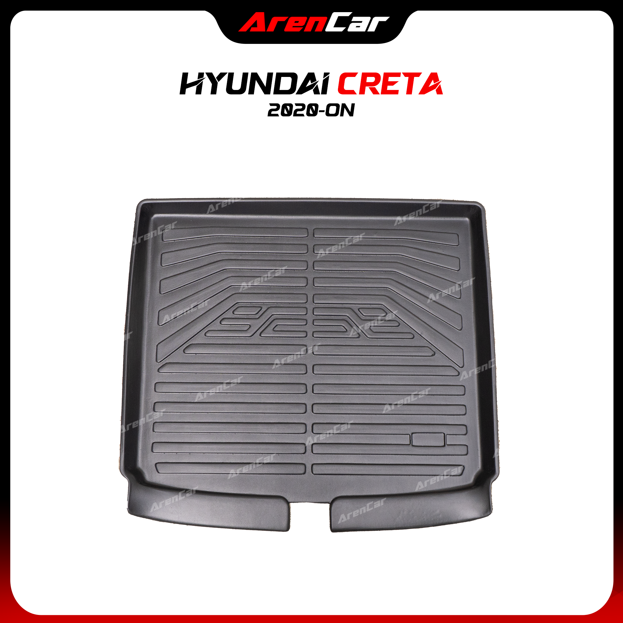 Thảm lót cốp nhựa đúc TPE Hyundai Creta