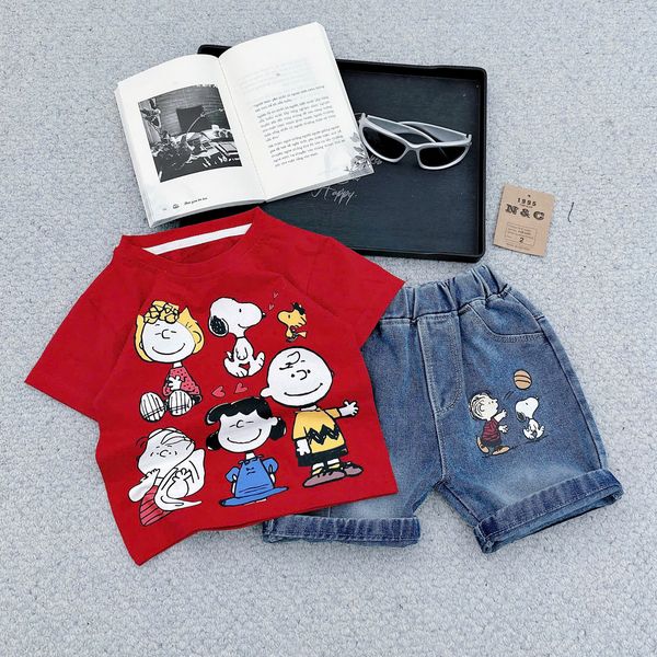 E19 BỘ CỘC QUẦN BÒ BỘ CỘC GIA ĐÌNH SNOPPY  - A116.701