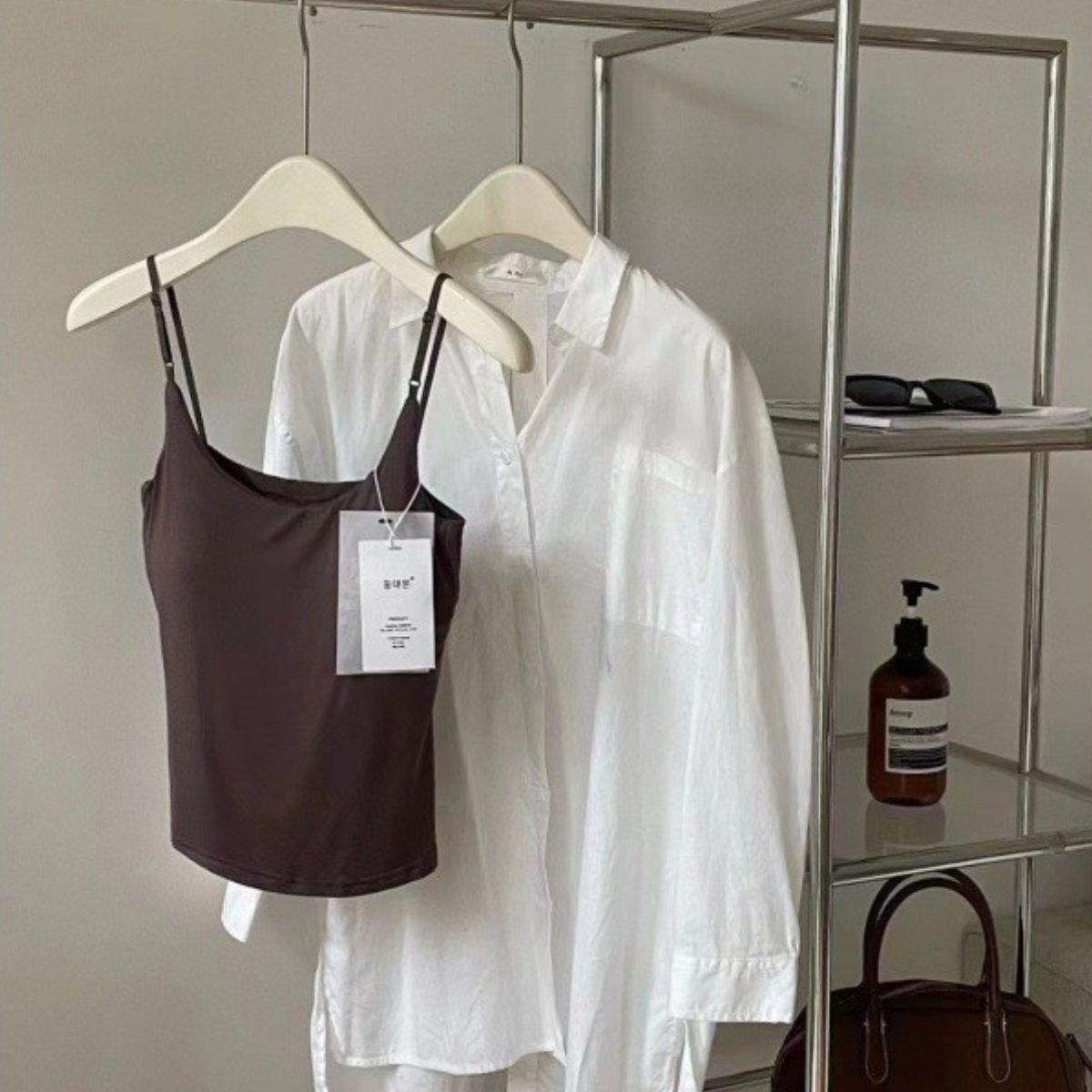 [Mã B54] Áo Bra Cotton Co Giãn Có Mút Áo Hai Dây Dáng Dài Mềm Mại_thumbnail_7