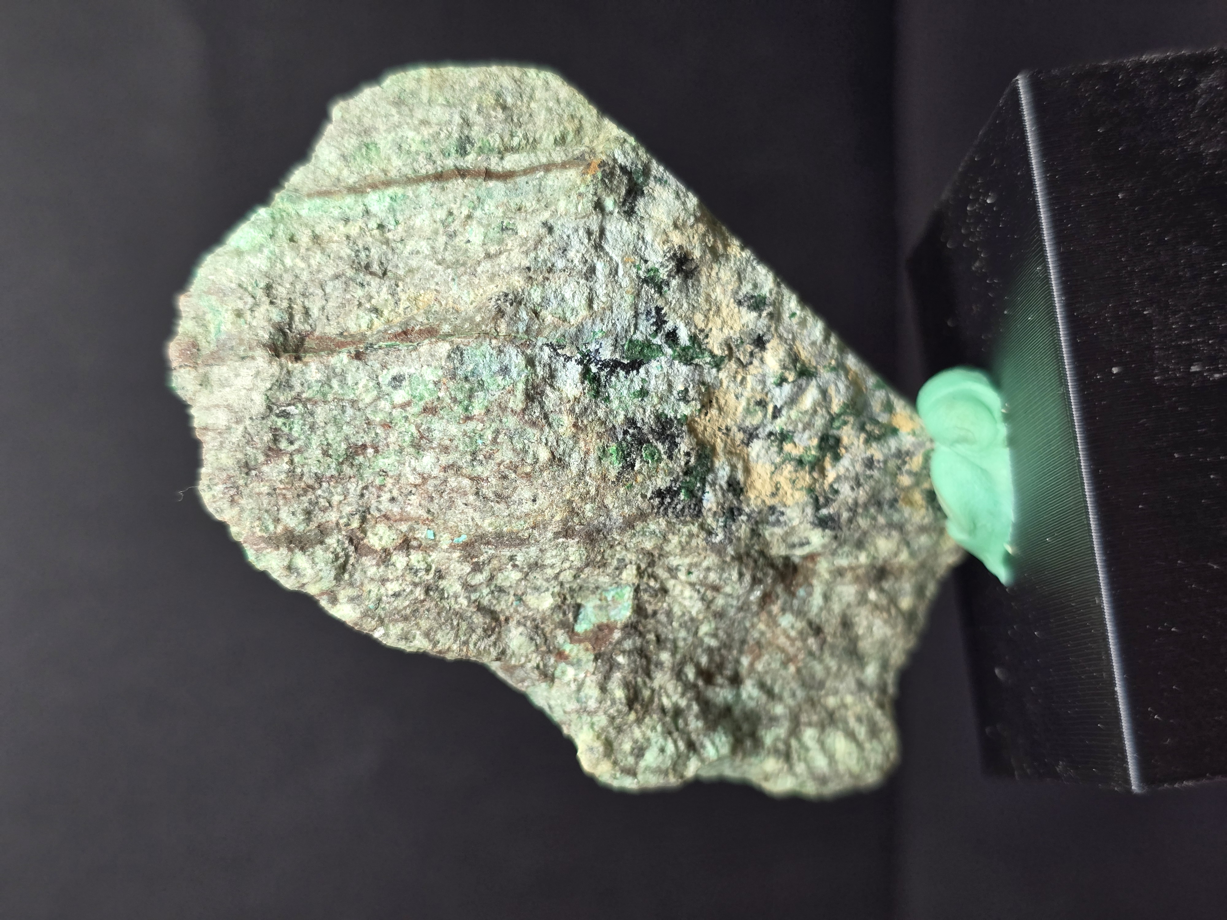 Tinh Thể Chrysocolla Cộng Sinh Thạch Anh (Sugar Chrysocolla) Và Dendritic Nhánh Cây_thumbnail_14