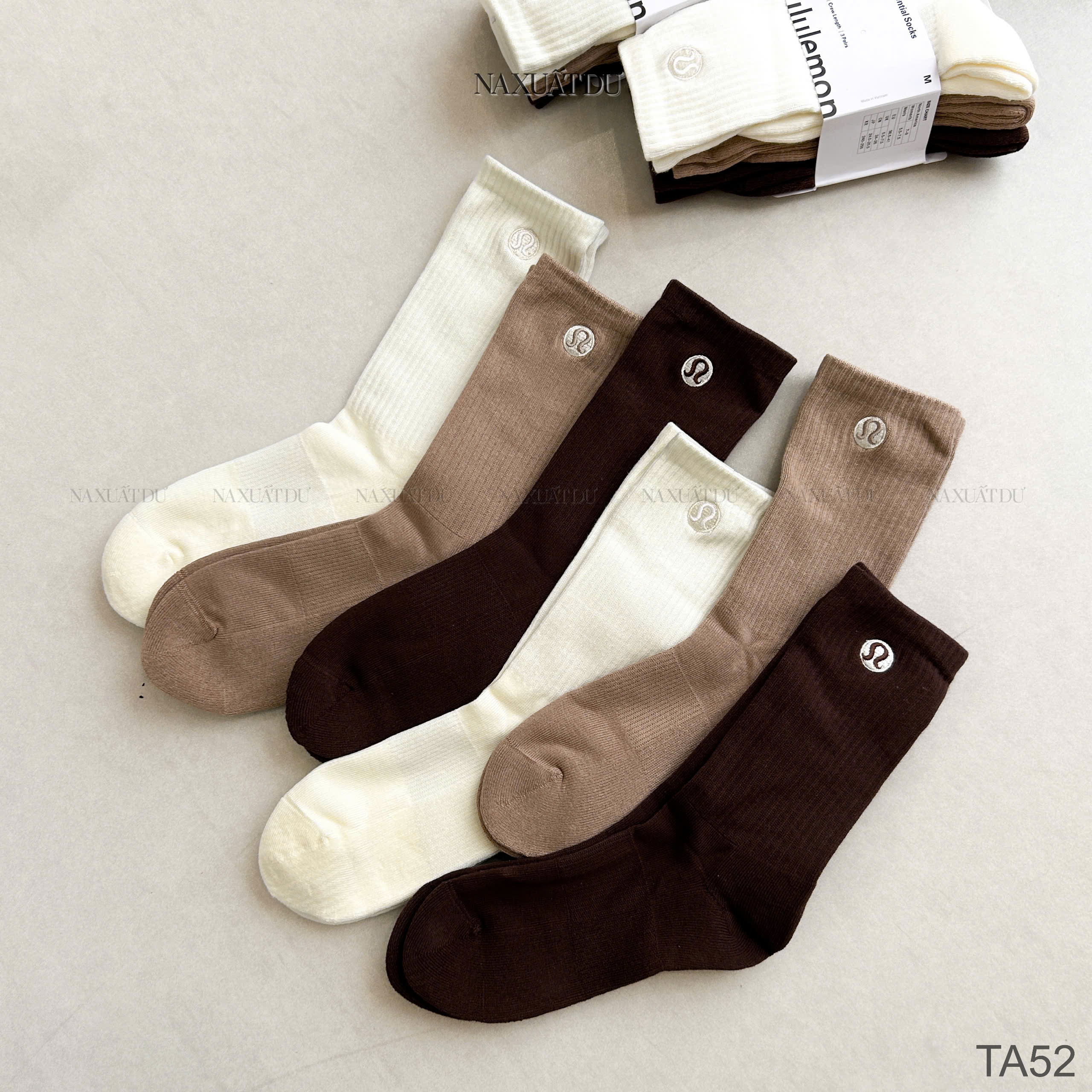 Set 3 đôi tất unisex 