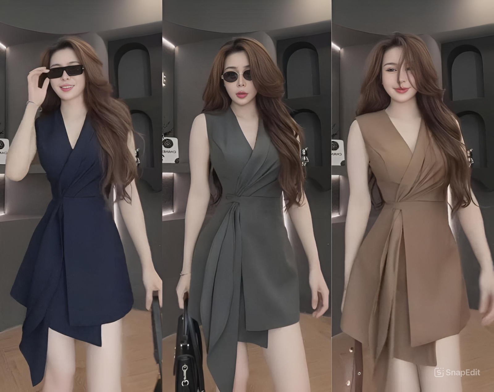 Vest Vạt Chéo