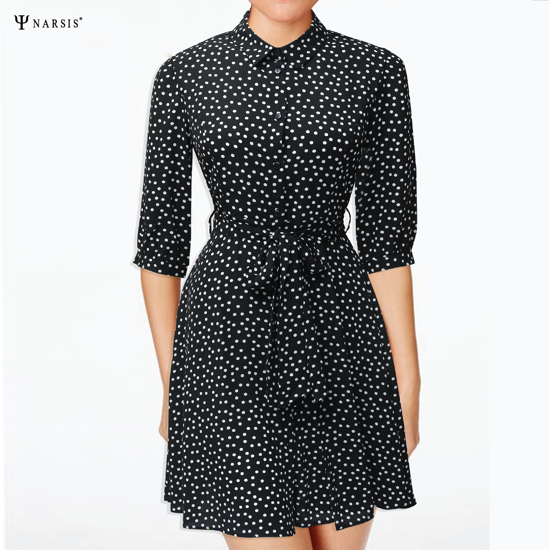 VÁY NỮ B0001 NARSIS CHẤT LIỆU THOÁNG MÁT, DỄ CHỊU, THOẢI MÁI CẢ NGÀY, DỄ VẬN ĐỘNG