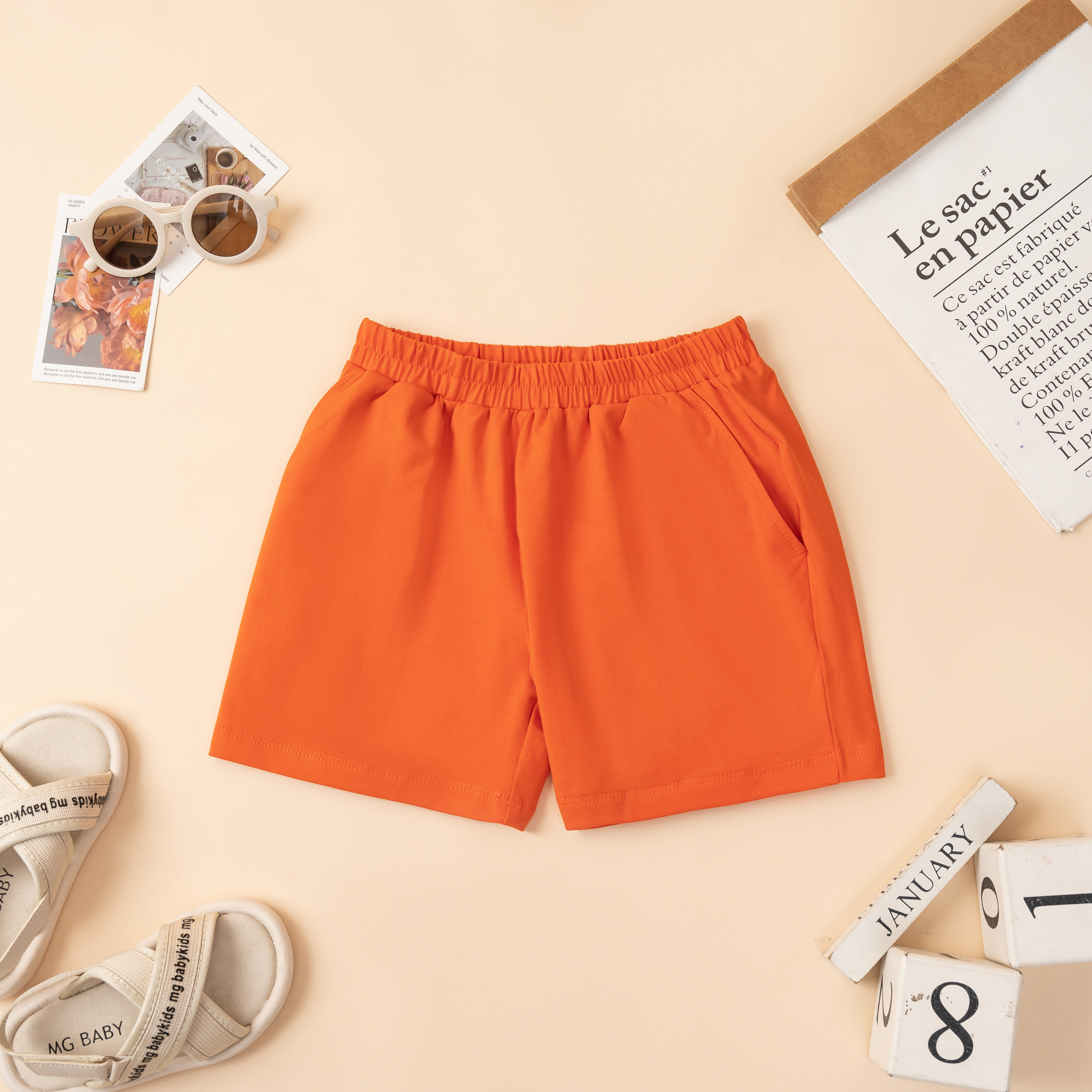 Quần đùi cho bé gái và bé trai chất cotton - Quần đùi cho bé cân nặng từ 15-40kg Loza Kids QT7003_thumbnail_22