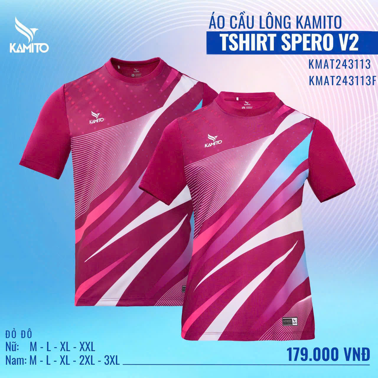 ÁO CẦU LÔNG KAMITO TSHIRT PERO V2_thumbnail_1