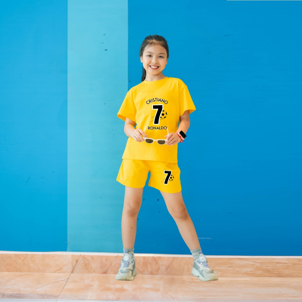 Đồ bộ bé gái in số 7-  Loza Kids SB96_thumbnail_3