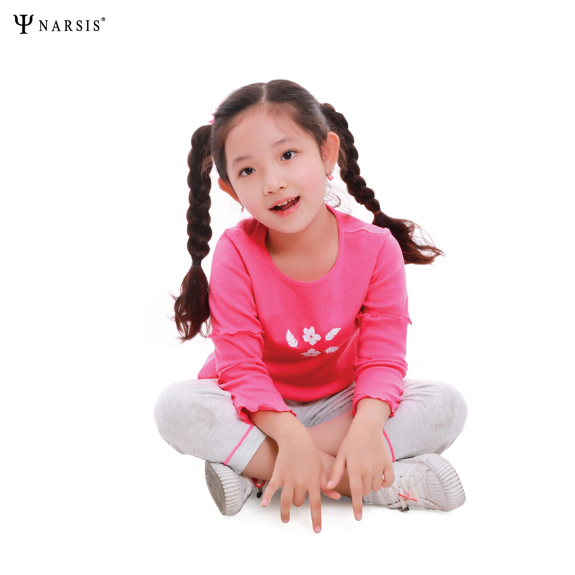 BỘ THU ĐÔNG BÉ GÁI KM9043A NARSIS CHẤT LIỆU THOÁNG MÁT, DỄ CHỊU, THOẢI MÁI CẢ NGÀY, DỄ VẬN ĐỘNG_thumbnail_0