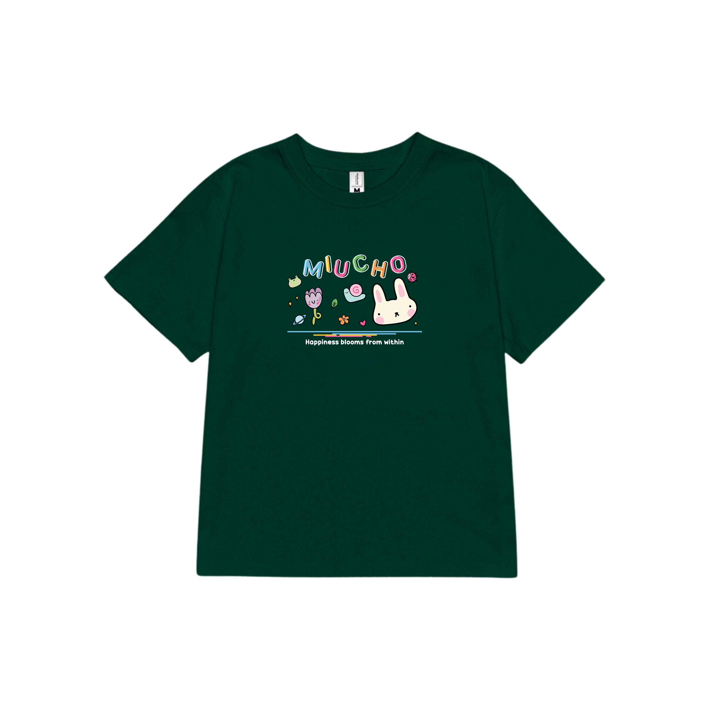 Áo baby tee ôm chất vải cotton co giãn 4 chiều thoáng mát ABD1691 Miucho in mix