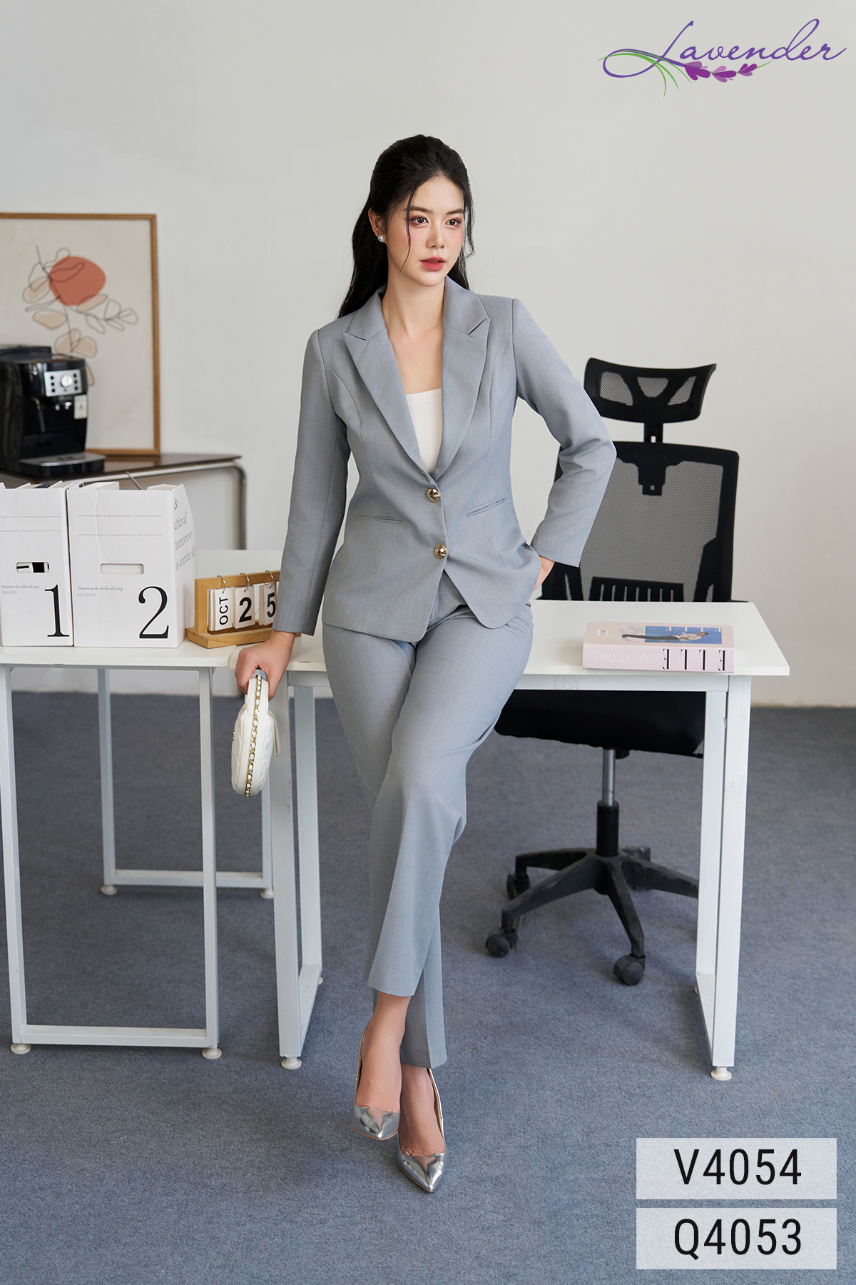 Quần âu Thời trang Lavender dáng suông Q4053_thumbnail_2