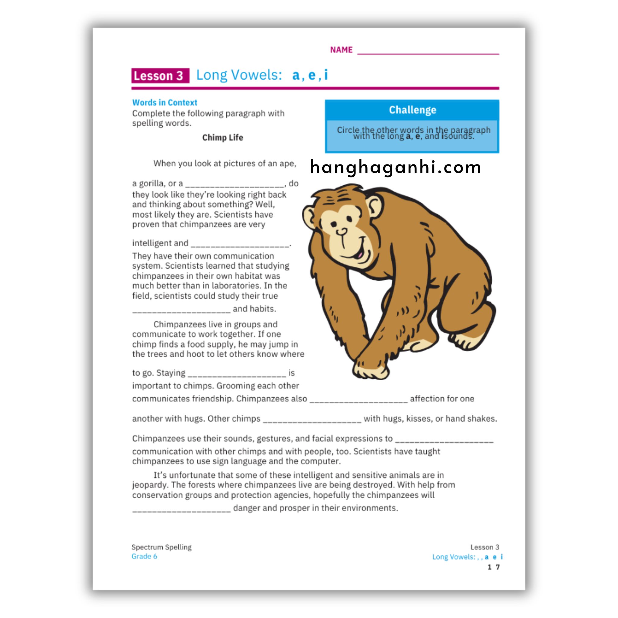 Sách Spectrum Spelling Workbook Grade 6_thumbnail_16