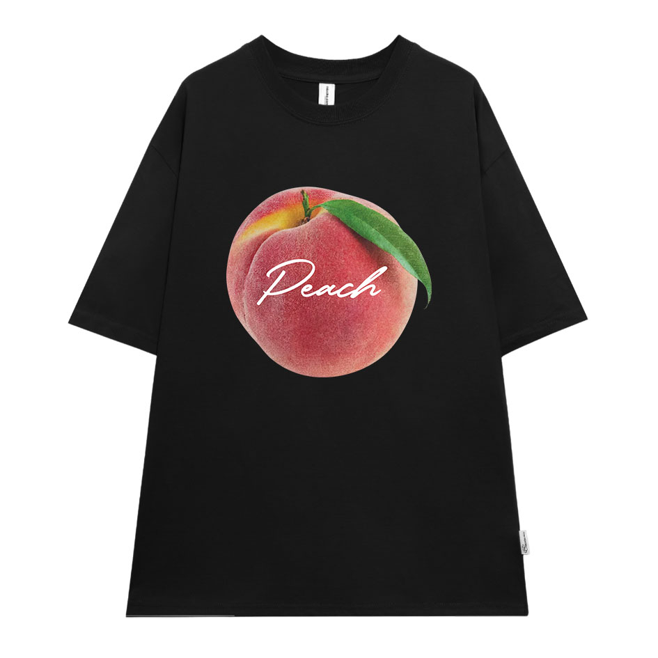 Áo thun nữ tay lỡ hình quả đào orm rộng đẹp chất vải cotton mềm mại local brand Miucho Brand ATD086 in graphic_thumbnail_6