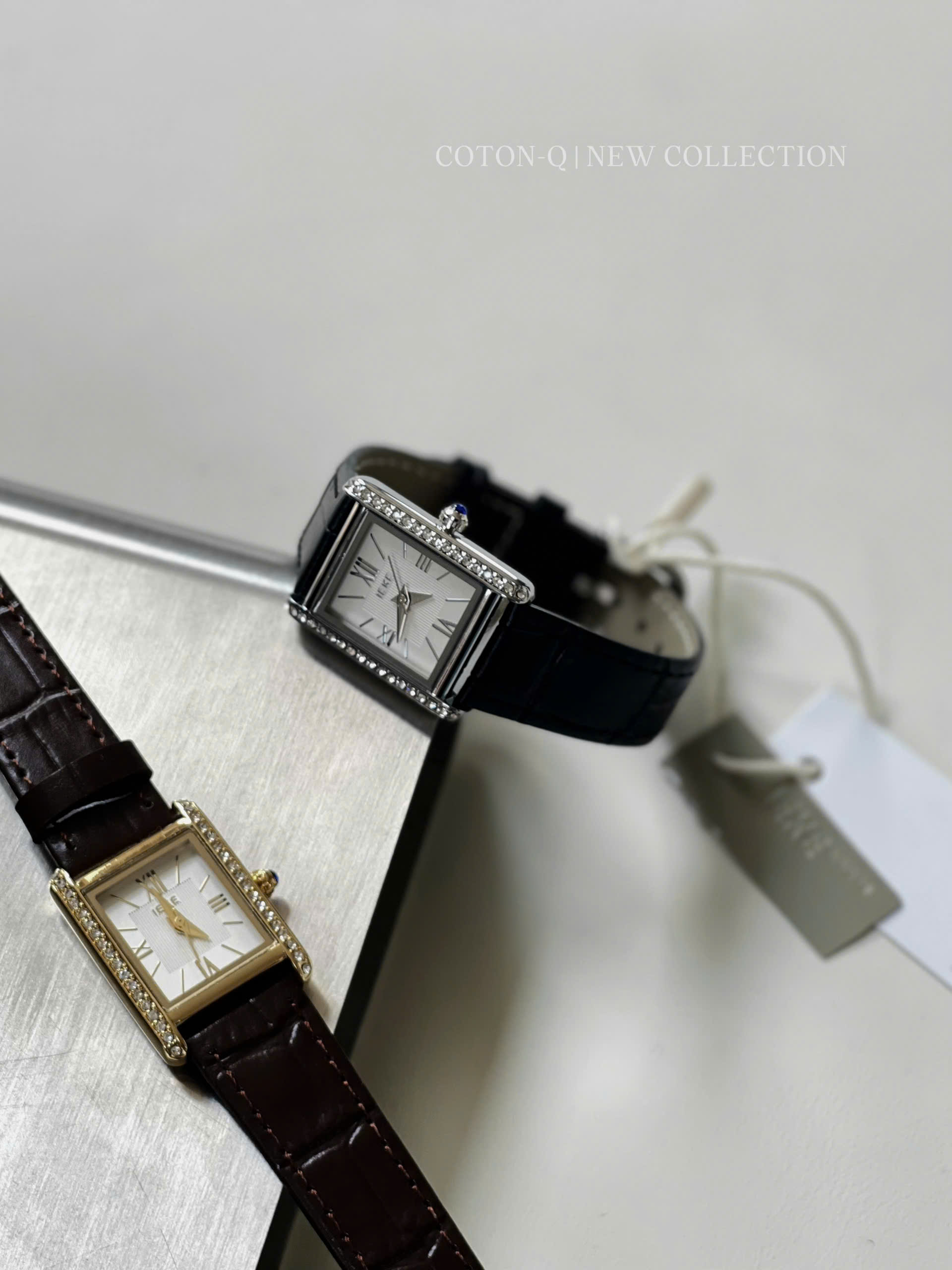 HL22 Đồng hồ dây da ( ĐEN )