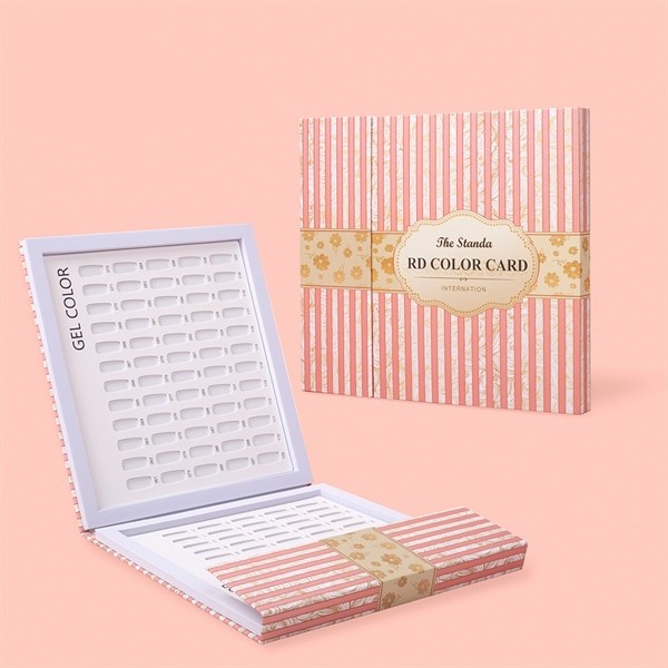 Sổ móng mẫu - 120 màu - họa tiết kẻ sọc