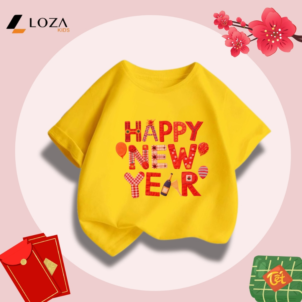 [BST Tết 2026] Áo thun bé trai, bé gái hình chủ đề Tết 2026 - Loza Kids AT038_thumbnail_7