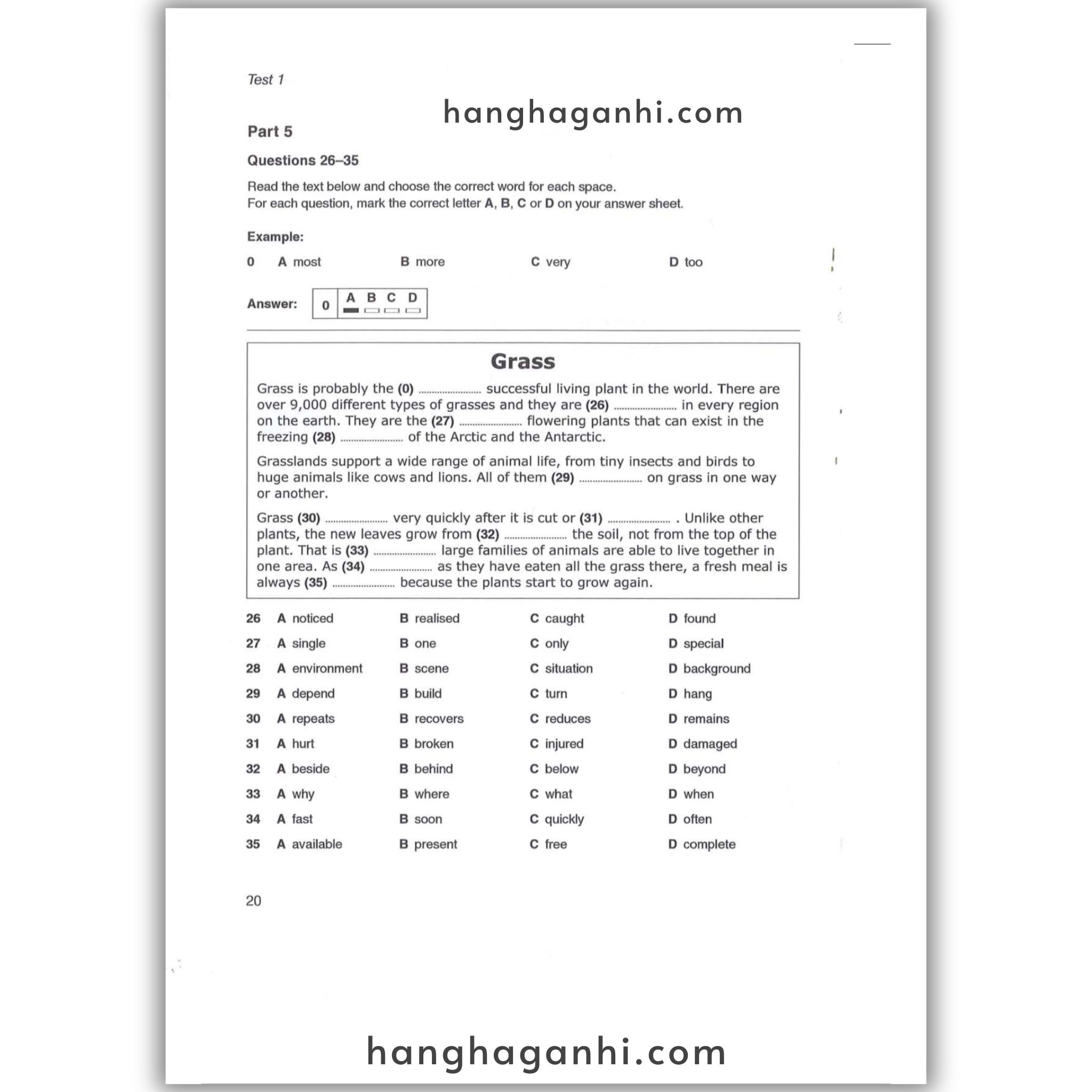 [Sách] Cambridge English Preliminary – Preliminary English Test (PET) 5 With Answers_thumbnail_11