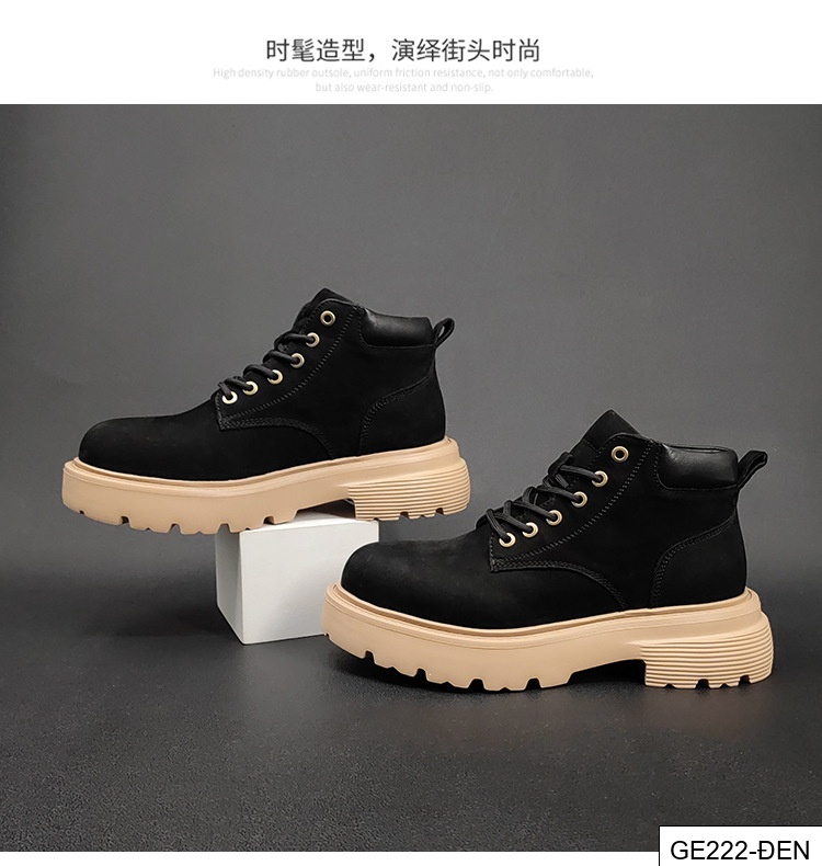 GE222 - Bốt Martin da thật cho Nam, Giày mẫu mới mùa thu, Bốt Da thường ngày Da bò lớp đầu, bốt ngoài trời dễ phối phong cách Anh, nam_thumbnail_16