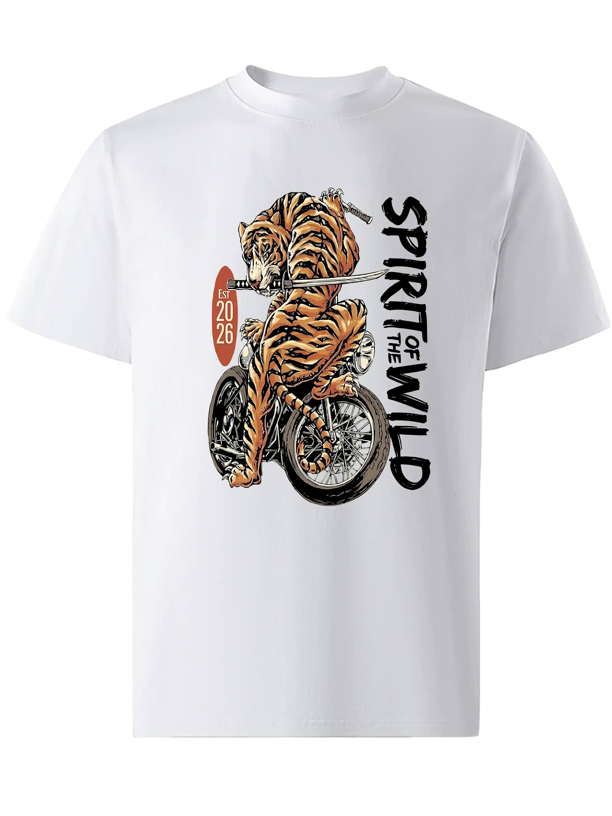 Áo thun nam form rộng tiger TeePrint 3219_thumbnail_8