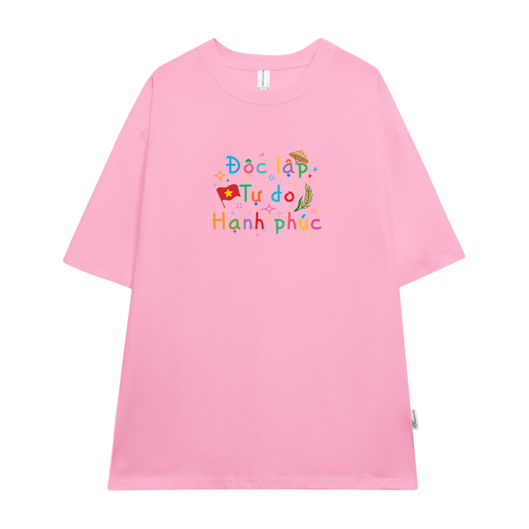 Áo thun Việt Nam tôi yêu form rộng 2127 Miucho cổ tròn vải cotton 4c 220gsm thoáng mát in mix_thumbnail_11