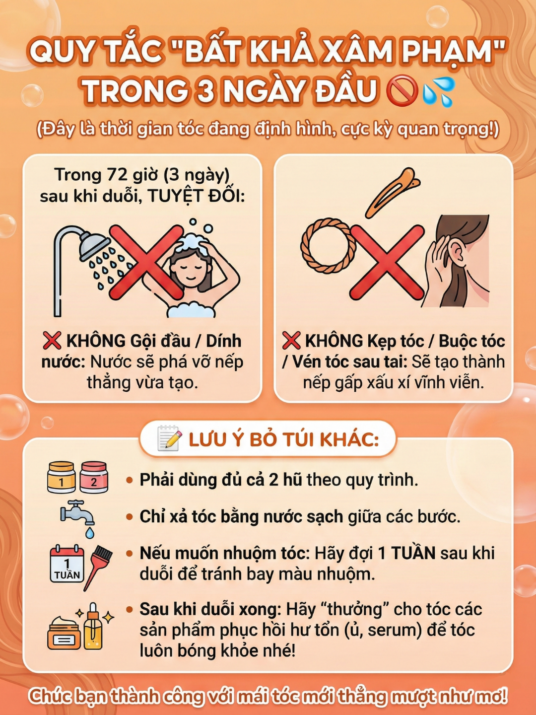 Kem Duỗi Tóc Lavox Professional Strong - Chuẩn Salon Tại Nhà, Hương Thơm Dịu Nhẹ & Tặng Kèm Bộ Dụng Cụ_thumbnail_5