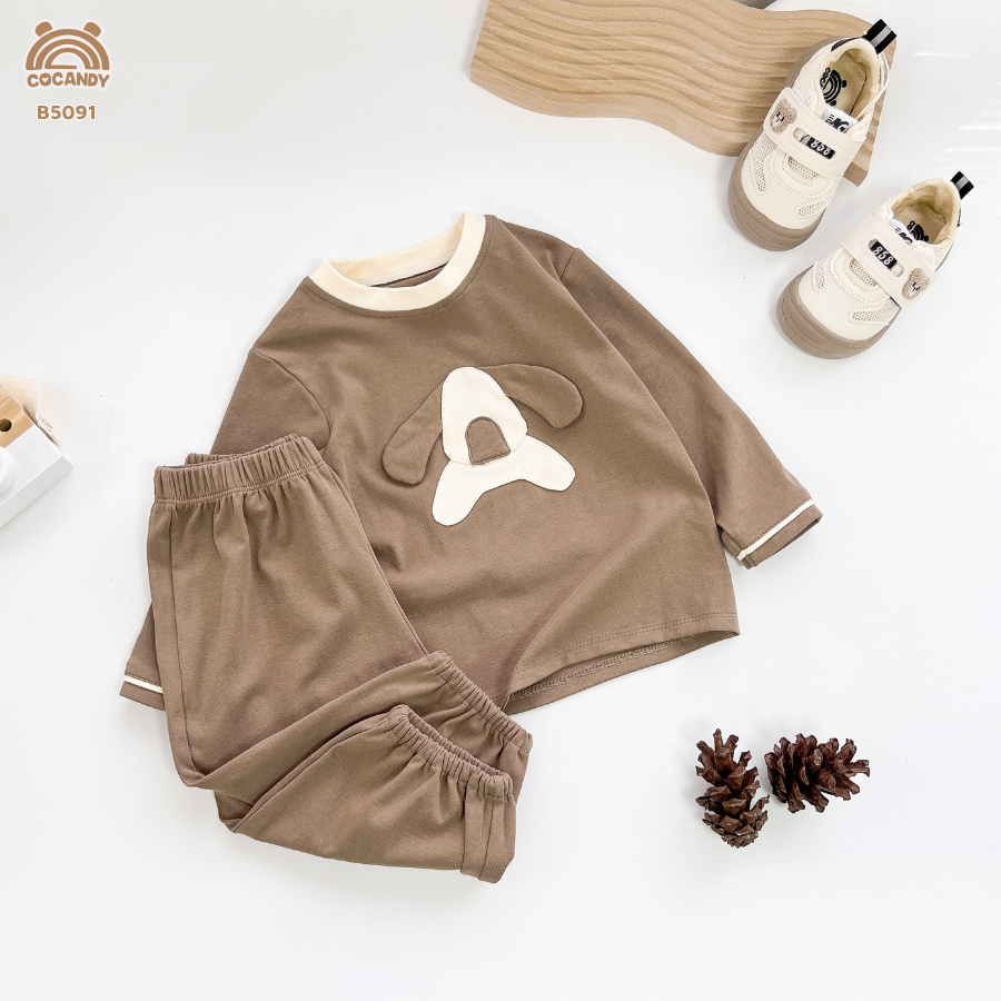 Bộ dài NÂU họa tiết cún nâu_thumbnail_1