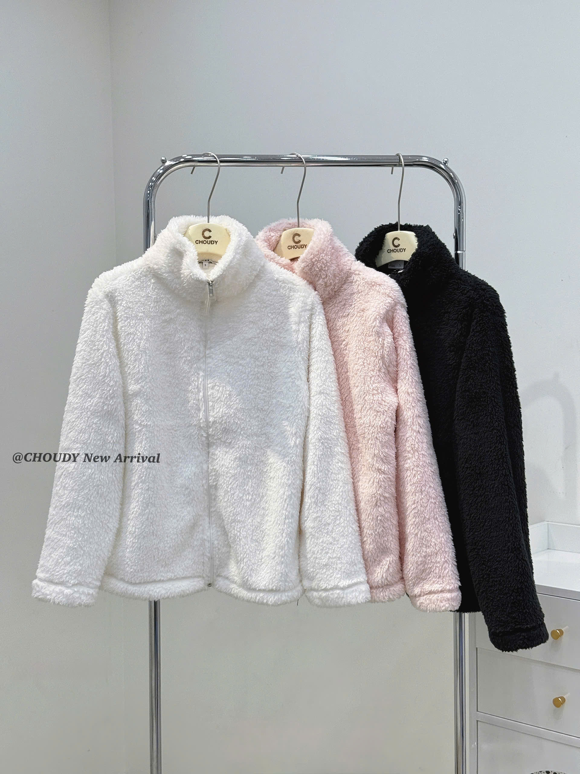 SALE A475 ÁO KHOÁC LÔNG  3 MÀU_thumbnail_3