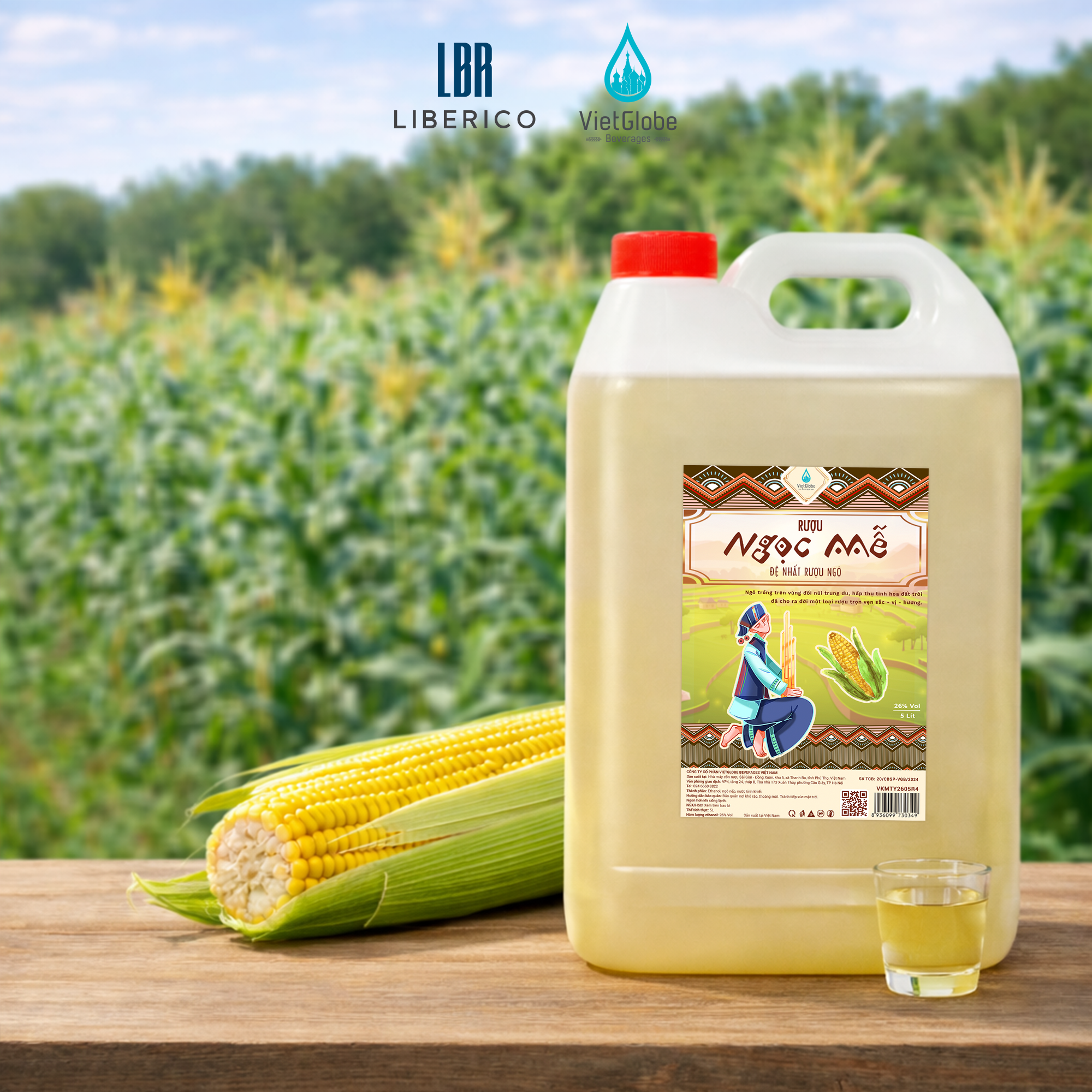 Rượu Ngọc Mễ 26% Vol - can 5L_thumbnail_2