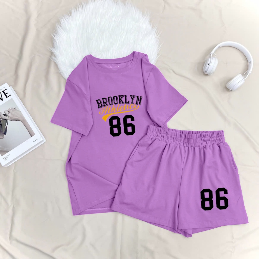 [Form Rộng] Đồ bộ nữ mùa hè số 86 - Set đồ nữ LOZA thun cotton mặc nhà/đi chơi mát mẻ - BR98_thumbnail_2