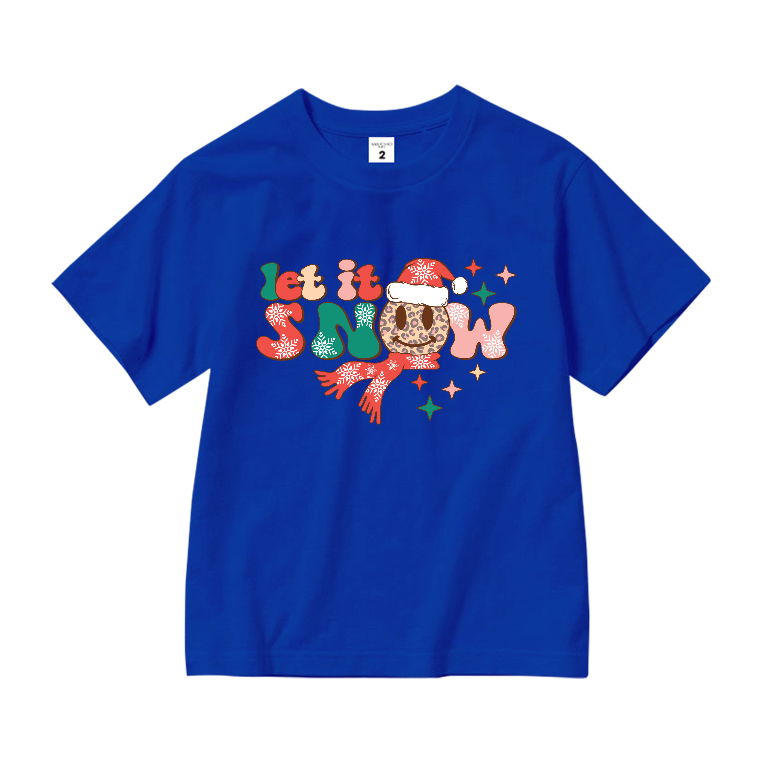 Áo thun bé gái giáng sinh noel from rộng chất vải cotton thoáng mát AED1712 Miucho Kid in graphic_thumbnail_12