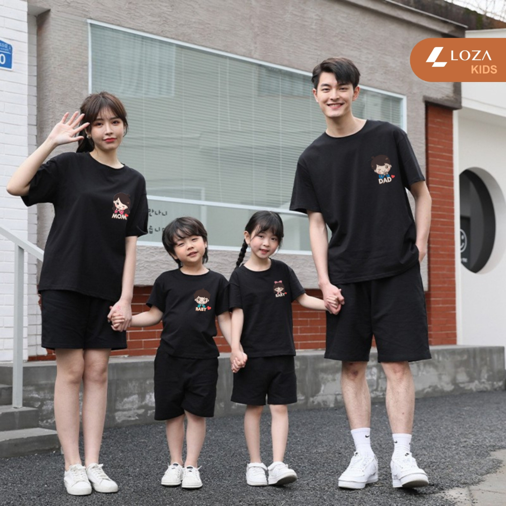 Áo phông gia đình in hình dễ thương - Áo đồng phục gia đình – Mã GĐ3055_thumbnail_1