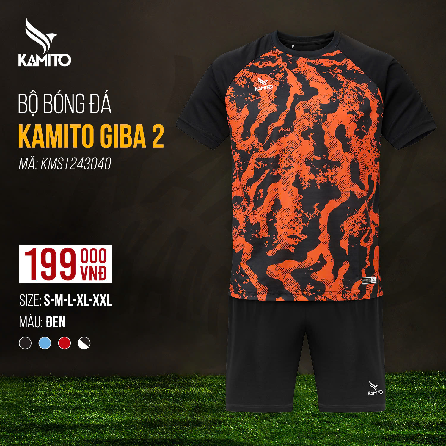 Bộ bóng đá không logo Kamito Giba 2 (chỉ nhận từ 6 bộ)_thumbnail_3