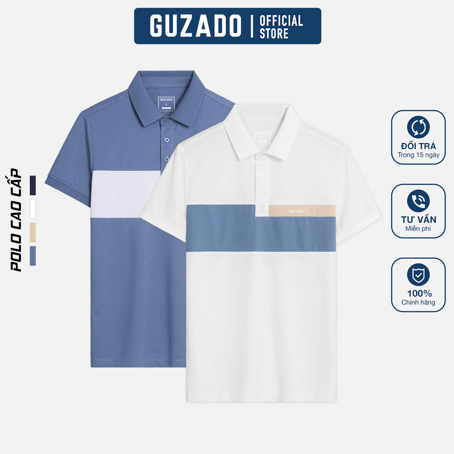Áo Polo Thời Trang Guzado Vải Cotton MPL2515S_thumbnail_4