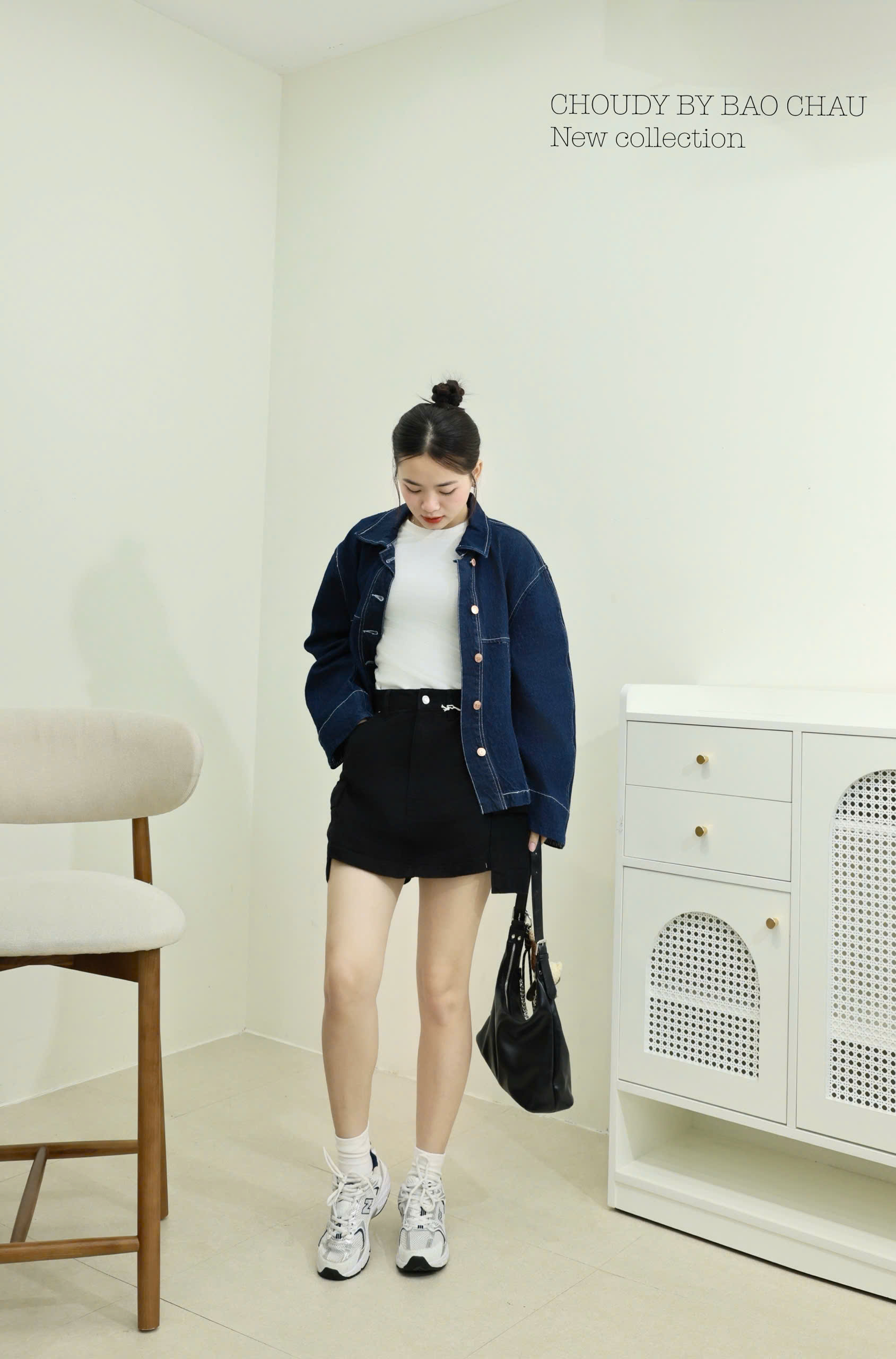 SALE U52 CHÂN VÁY QUẦN ĐEN