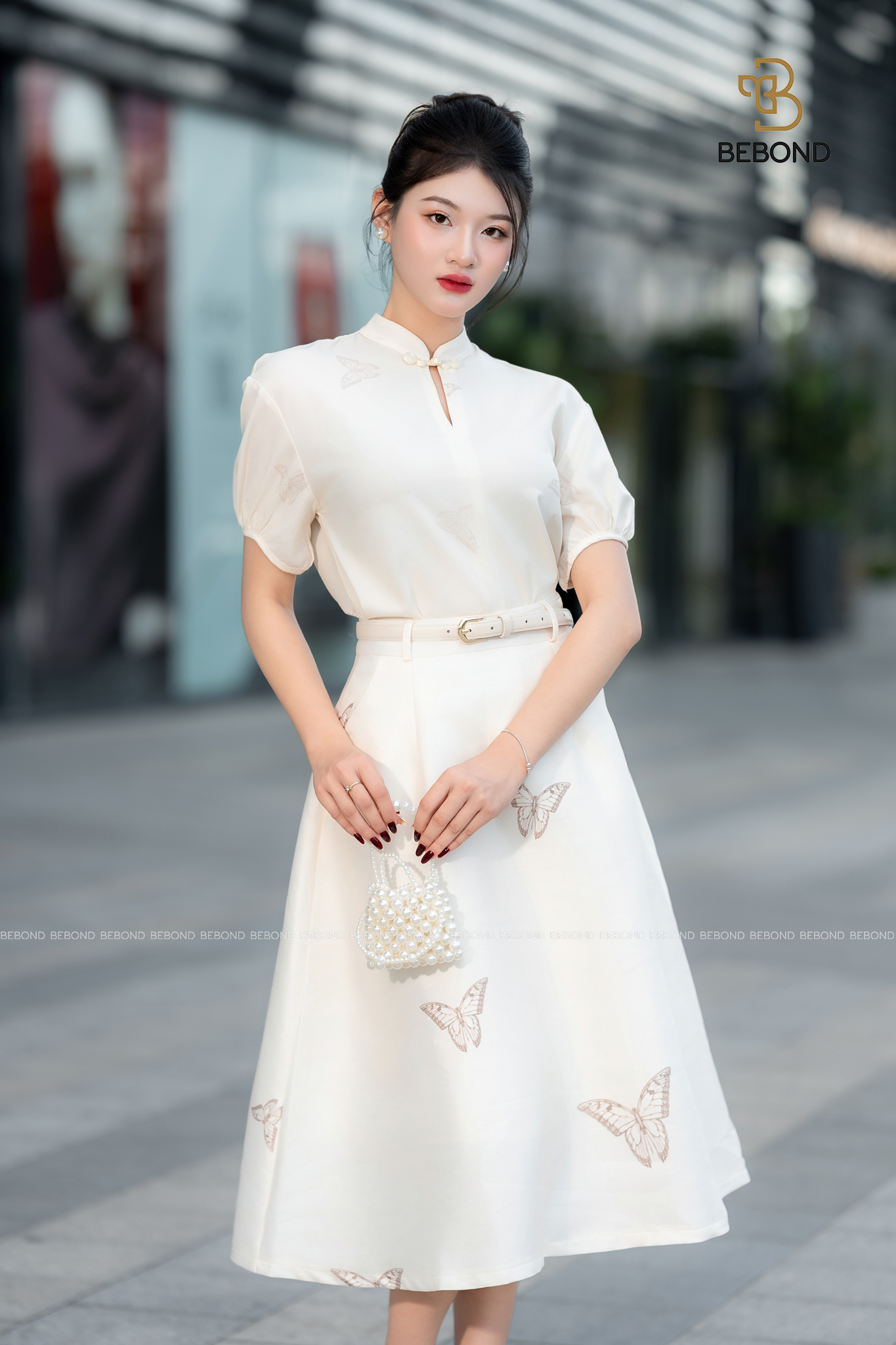 Set hoạ tiết con bướm ANEURIN màu KEM_thumbnail_2