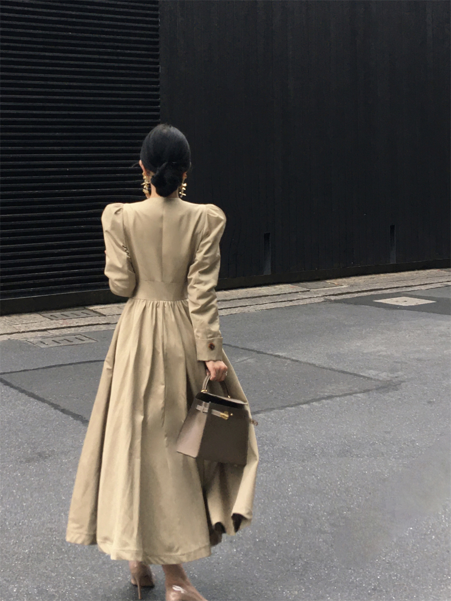 Trench Dress Dáng Dài Thanh Lịch_thumbnail_3
