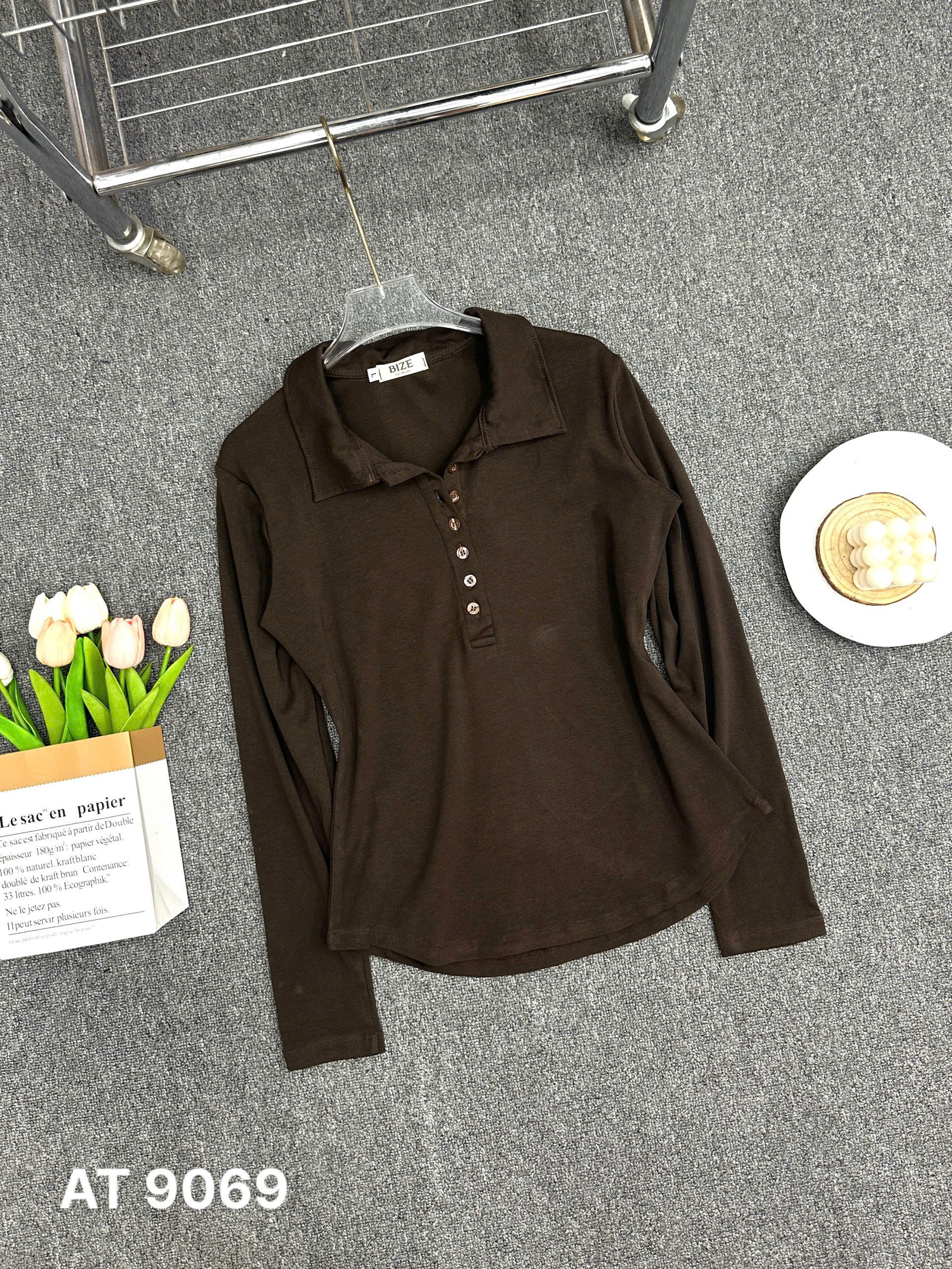 BIGIZE- Áo thun tay dài cổ bẻ T- AT9069_thumbnail_9