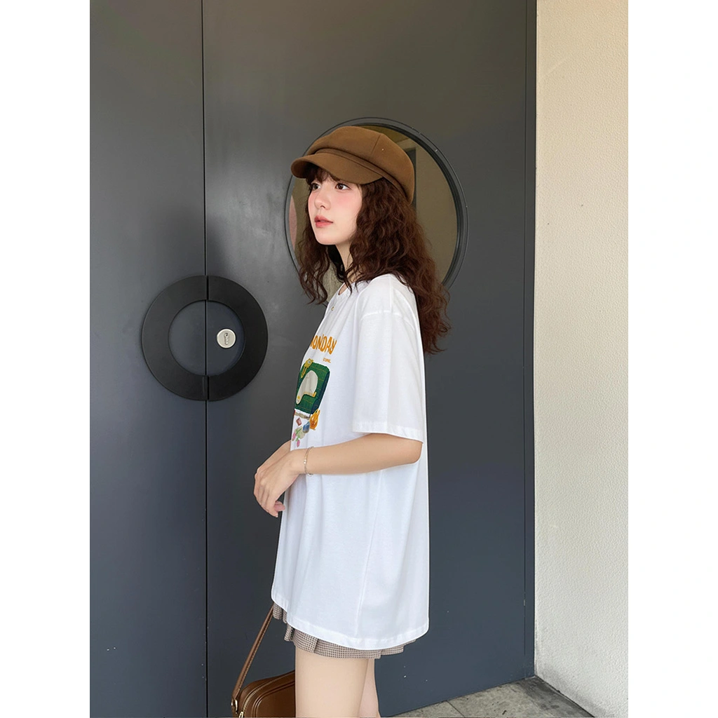 Áo thun nam form boxy Miucho Club chất vải dày dặn thoáng mát Monday in mix 2873_thumbnail_4