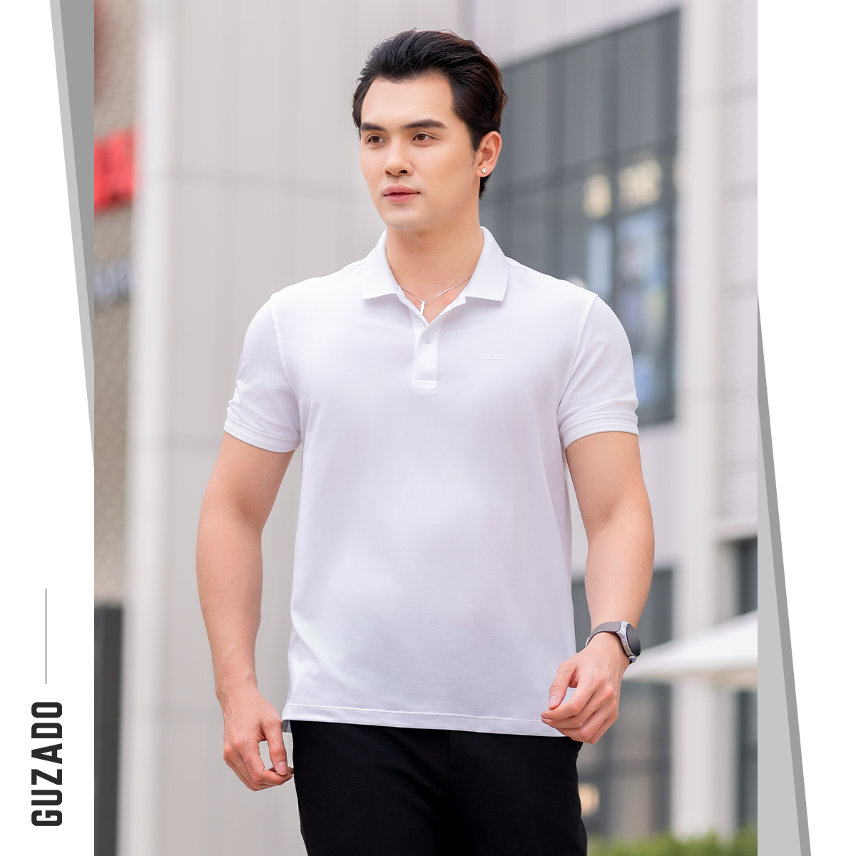 Áo Polo Nam Guzado Chất Vải Coolmax (6 Màu) GPS203_thumbnail_13