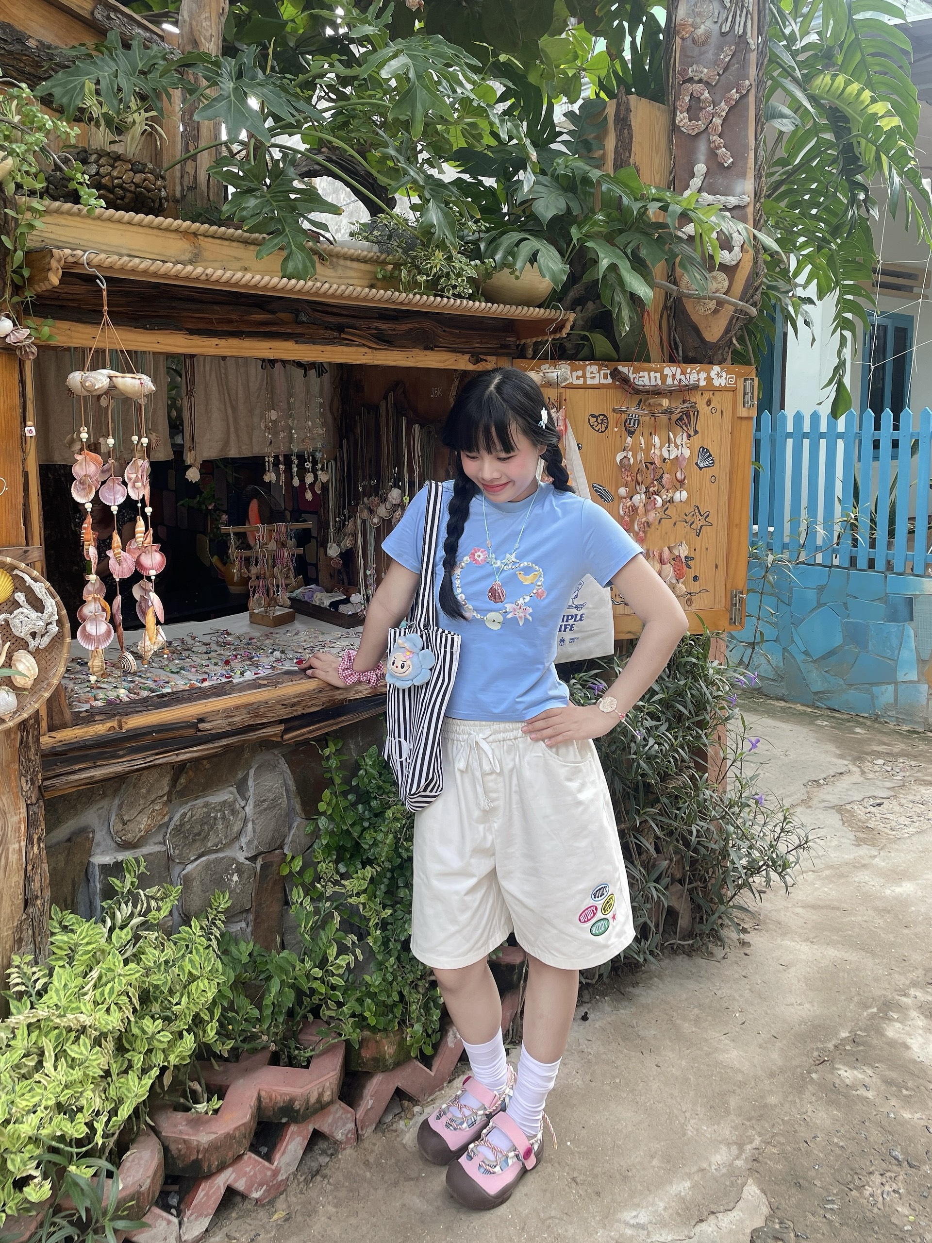 Áo thun baby tee mùa hè in trái tim xinh xắn ABD1312 Miucho tay ngắn cổ tròn hotrend in mix_thumbnail_2