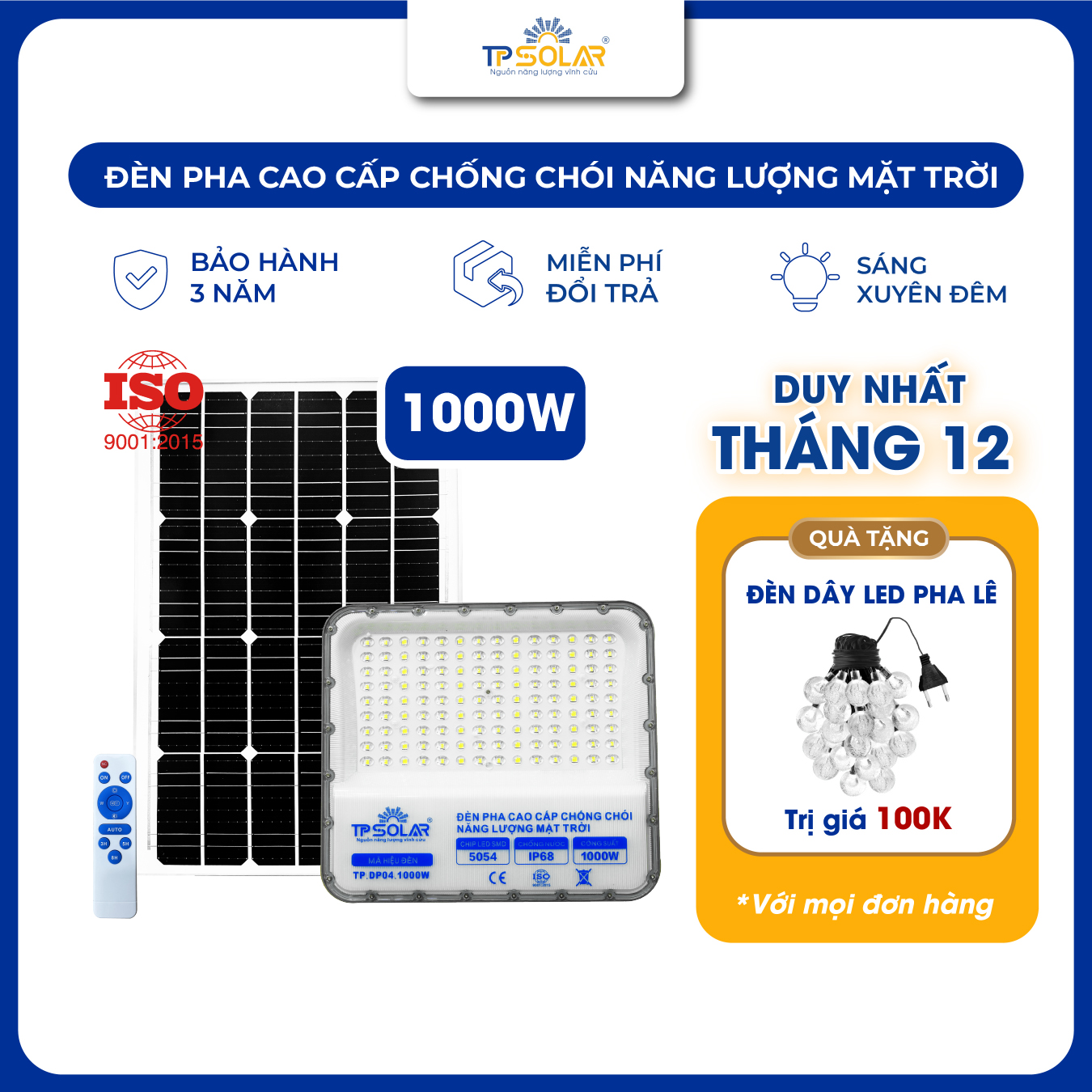 Đèn pha cao cấp chống chói năng lượng mặt trời (TP.DP04.600 / TP.DP04.1000)_thumbnail_8