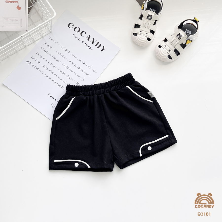 Quần cộc ĐEN nẹp gấu viền sóng_thumbnail_1