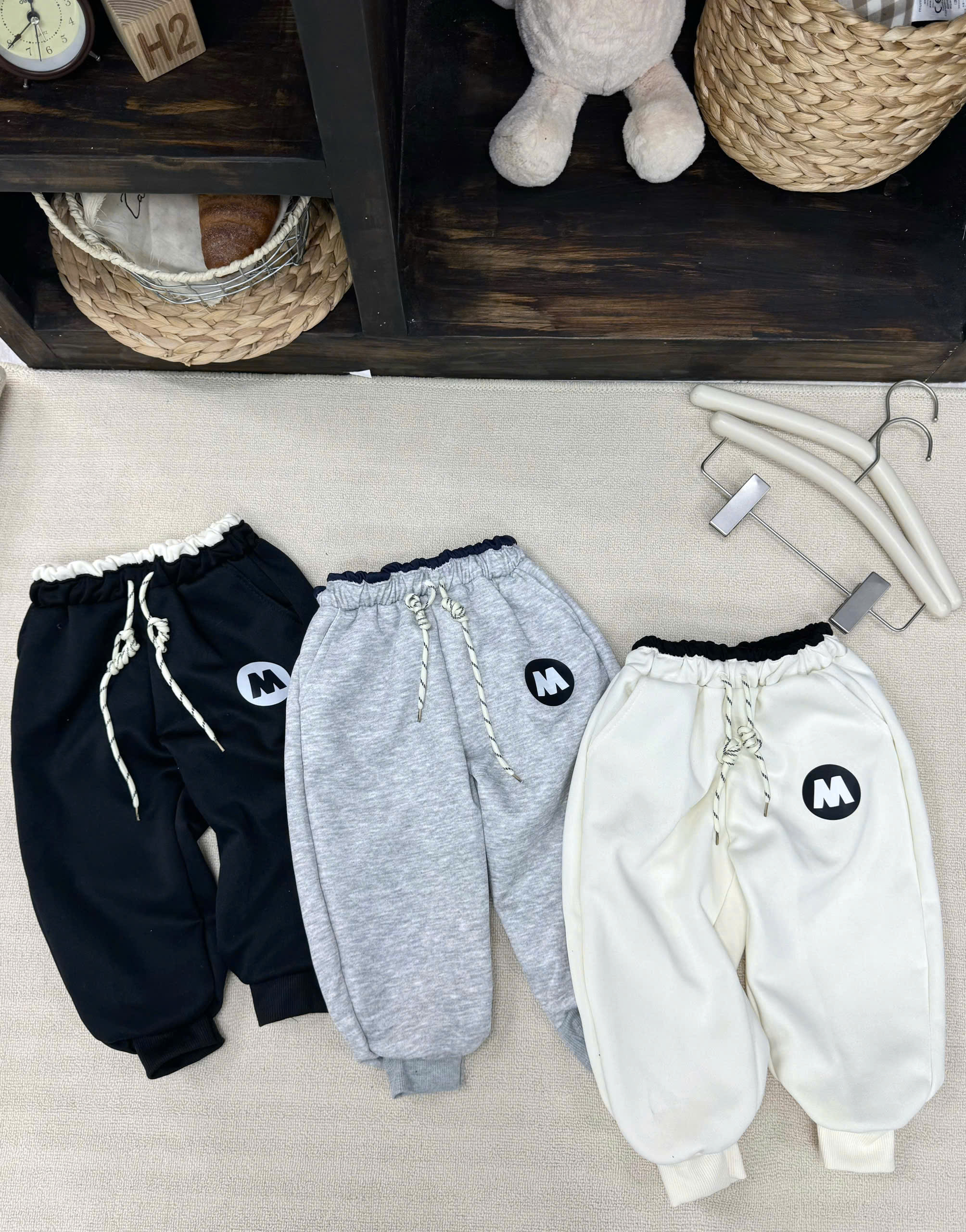 M50 SET 3 QUẦN NỈ CHỮ M KID- A107.81