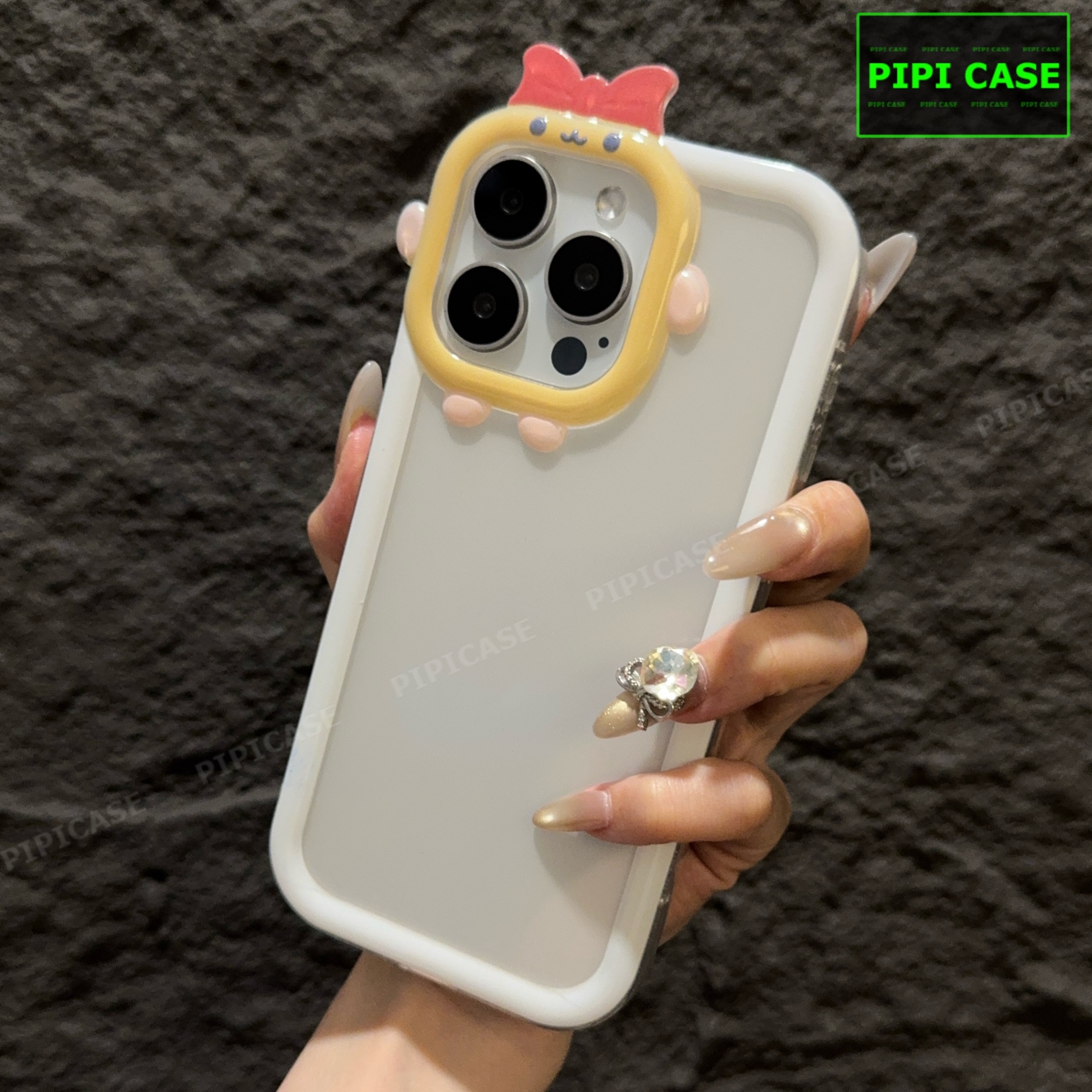 Ốp Lưng iPhone 13 Pro - Chic Cute - Trắng