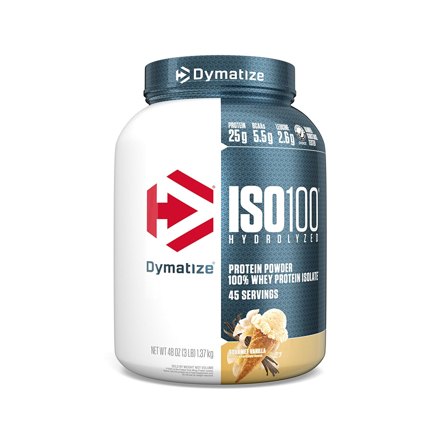 Dymatize ISO 100 Hydrolyzed, 100% Whey Protein Isolate, 3 Lbs (1.37 Kg)_thumbnail_2